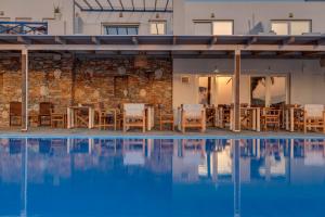 The swimming pool at or close to Faros Resort