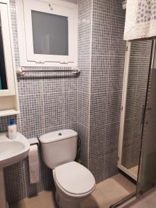 Phòng tắm tại Tazacorte beach 1 floor