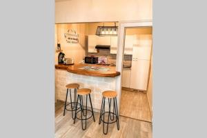 Dapur atau dapur kecil di Appartement familial de caractère +11 gambar