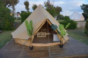 Zahrada ubytování Camping & Glamping Muiñeira