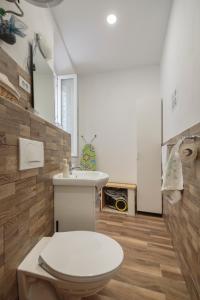 Koupelna v ubytování Apartment Eša