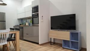 Kuchnia lub aneks kuchenny w obiekcie Apartamentos Antares 3