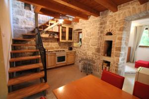 Kuchyň nebo kuchyňský kout v ubytování Summer house Sammon