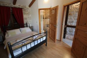 Postel nebo postele na pokoji v ubytování Cottage Sammon
