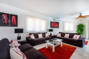 Część wypoczynkowa w obiekcie Casa Media Luna, Mijas Malaga