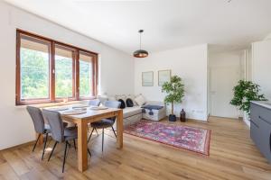 Posezení v ubytování Kalia Apartmanok