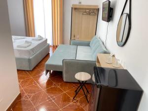 Villa Gaudium 객실 침대