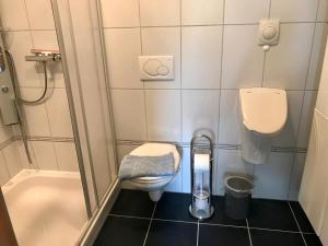 Koupelna v ubytování BelmerMoin