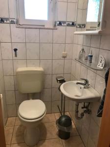 Koupelna v ubytování BelmerMoin