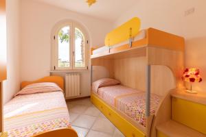 Двох'ярусне ліжко або двоярусні ліжка в номері Soleblu