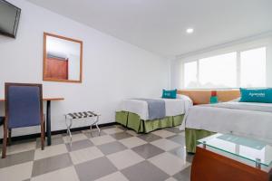 Katil atau katil-katil dalam bilik di YVM Hotel Kafir