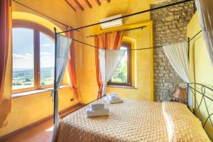 A bed or beds in a room at Villa le Casine by Mmega