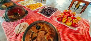 Comida no resort ou em algum lugar perto