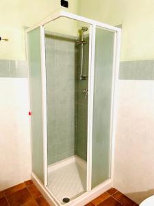 Koupelna v ubytování Cascina Stralla