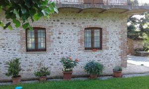Zahrada ubytování Cascina Stralla