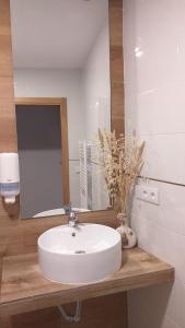 Koupelna v ubytování Apartamentos El Arenal + 32 fotografií
