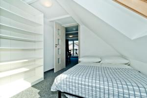 Postel nebo postele na pokoji v ubytování Kwatery Prywatne am Meer