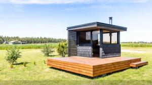 Zahrada ubytování Spithami Seaside Wooden Chalet