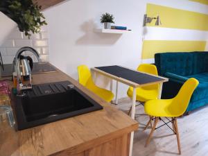 Kuchyňa alebo kuchynka v ubytovaní Lemon House