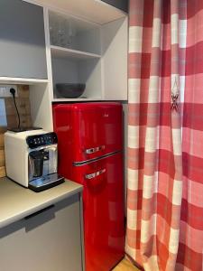 Kuchnia lub aneks kuchenny w obiekcie Apartament Na Górce, sauna & jacuzzi