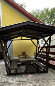 Patio alebo iná vonkajšia časť ubytovania BONI Apartman