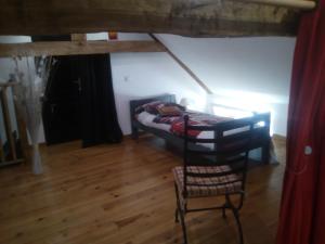 Posezení v ubytování Chambres à la Perquette