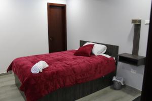 Ένα ή περισσότερα κρεβάτια σε δωμάτιο στο El Vergel Norte +30 φωτογραφίες