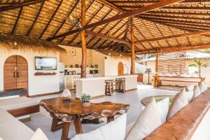 Posezení v ubytování Baan Bai Mai, 2 villas, 8 bedrooms for 16 guests