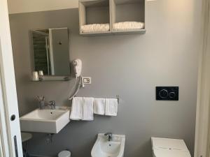 Koupelna v ubytování B&B IV Vico