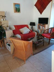 Χώρος καθιστικού στο En plein air