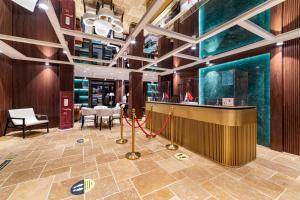 Lobbyn eller receptionsområdet på Marisstone Hotels