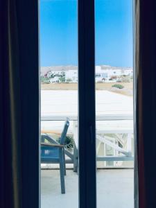 Balkon oz. terasa v nastanitvi Thera Mare