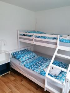 Postel nebo postele na pokoji v ubytování Apartmán Relax Hamry