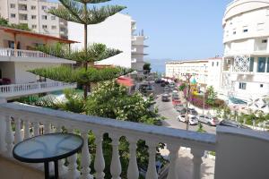 Balkón nebo terasa v ubytování Hotel Rixhi