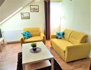 Posezení v ubytování Villa Magna