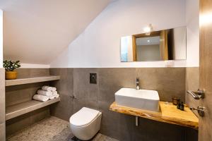 A bathroom at Vardakis house - 5 minutes from the famous Shipwreck Beach by Villa Mana Gers