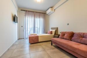 Posezení v ubytování AURA APARTMENTS
