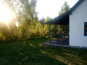 Zahrada ubytování Domek na Kaszubach, Borowy Młyn, jezioro Gwiazda, sauna, 4