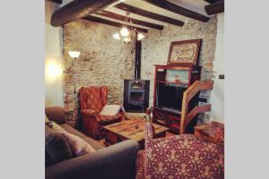 Posezení v ubytování Casa: Mirador del Valle perdido.