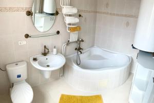 Koupelna v ubytování Aqua Azur Apartman + 30 fotografií