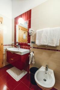 Ванная комната в Hotel Bel Soggiorno