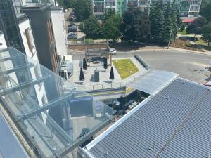 Budynek, w którym mieści się hotel