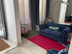 A seating area at Hostal Hom Museo