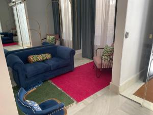 A seating area at Hostal Hom Museo