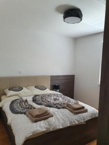 Postel nebo postele na pokoji v ubytování Villa Mondee