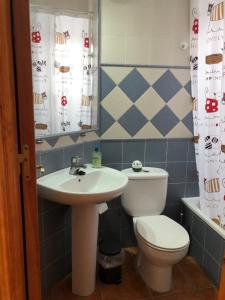 A bathroom at Apartamentos Cantarero Maro Nerja