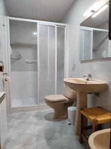 Koupelna v ubytování Casa Rural Tobal