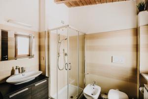 Koupelna v ubytování B&b La Cicala + 24 fotografií