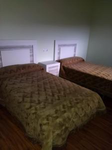 una camera con due letti di La Teyera a Infiesto