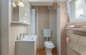 Koupelna v ubytování Apartmani Cupar